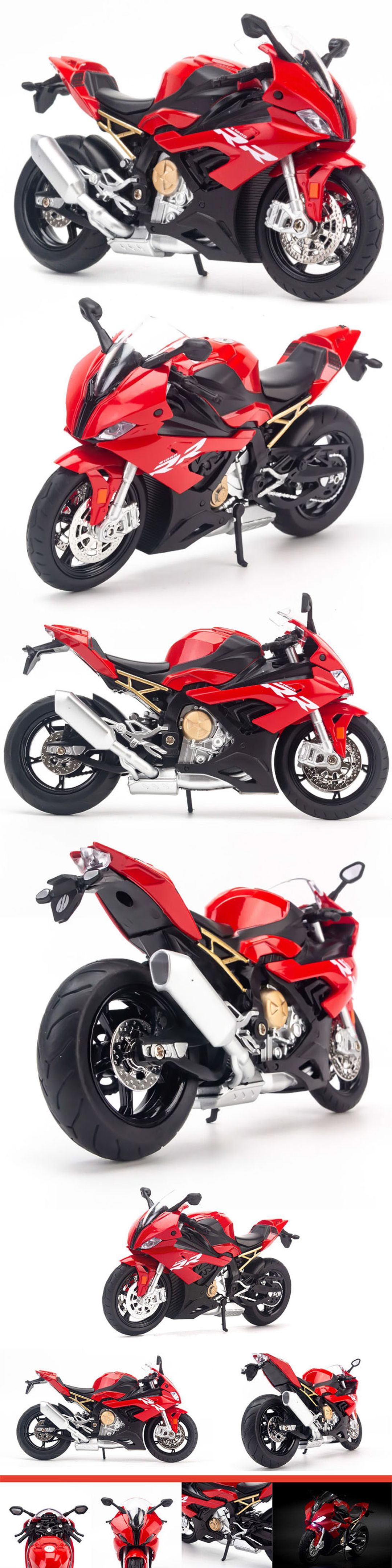 Mô hình Xe mô tô BMW S1000RR 2020 1:12